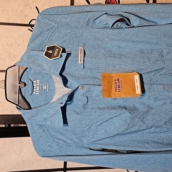 Field & Stream Fishing Shirt Size Medium Size Medium - Picture 3 of 7